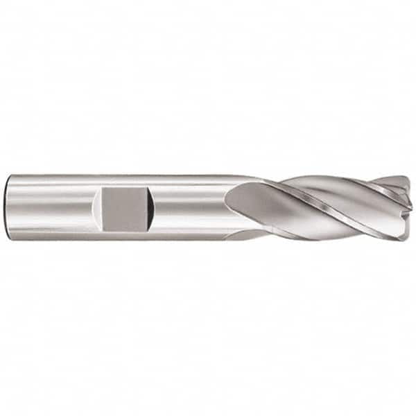 5/16 Shank Diam Uncoated Single End Solid Carbide 5/16 Diam Corner Radius Roughing End Mill 3 Overall Length Centercutting 38° Helix Angle 1 Length of Cut 5/16 Shank Diam Uncoated Single End Solid Carbide 5/16 Diam Corner Radius Roughing End Mill 3 Overall Length Centercutting 38° Helix Angle 1 Length of Cut